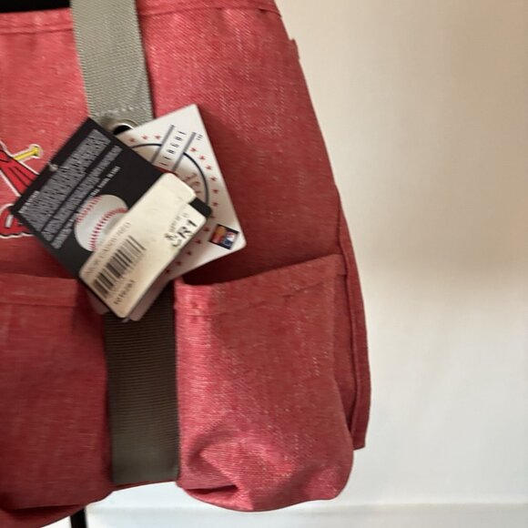 St. Louis Cardinals Team Logo Picnic Jr Caddy Travel Bag Genuine Merchandise NEW - Picture 4 of 15